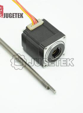NEMA11步进电机28贯通轴/固定轴电机机身41/34丝杠TR5*2/TR5.56