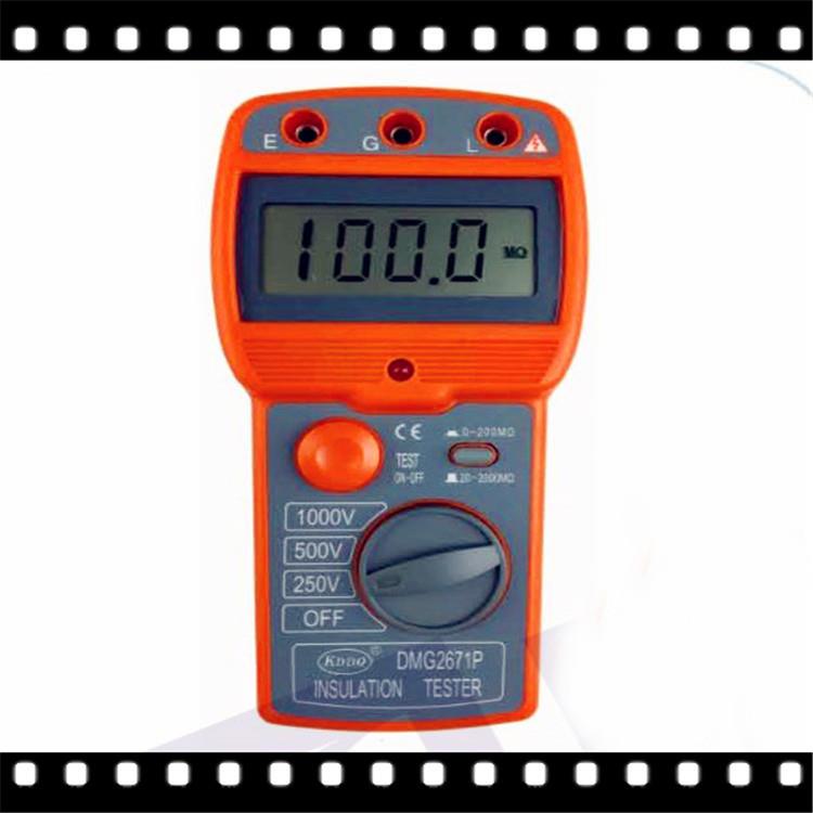 KD2671P便捷式数字绝缘电阻表兆欧表