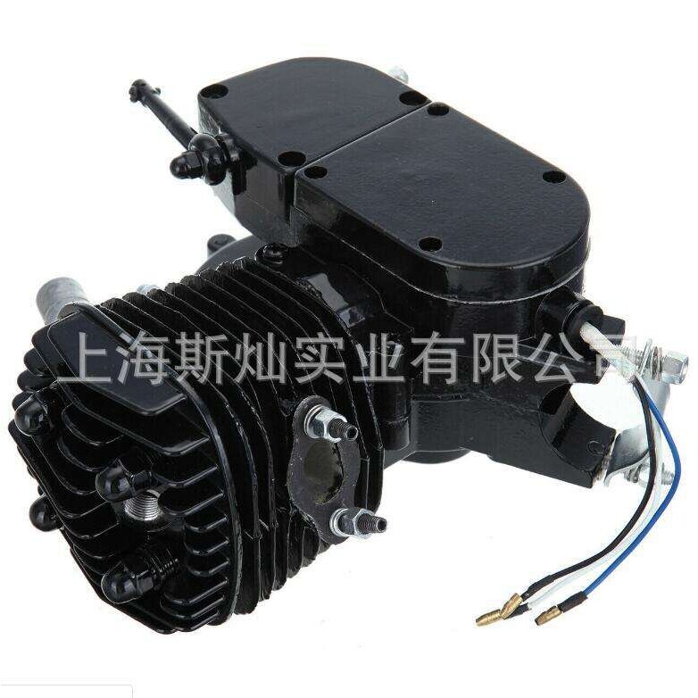 改装2冲自行车发动机汽油机气缸 小型汽油机 50CC 60CC 80CC