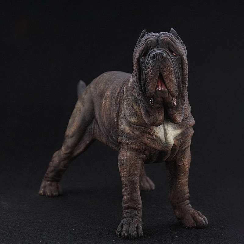 Mr.Z 1/6纽波利顿獒犬模型仿真狗家居办公桌面摆件动物树脂雕像