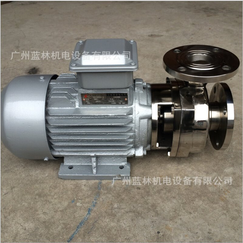 50FB-28不锈钢卧式离心泵 304不锈钢自吸污水离心泵 广州蓝林泵业