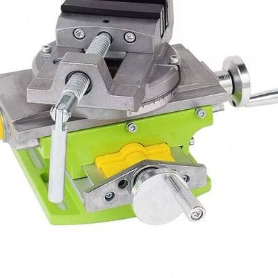 迷你强BG-6369十字台钳 多功能工作台滑台铣床 旋转款台钳 铝合金