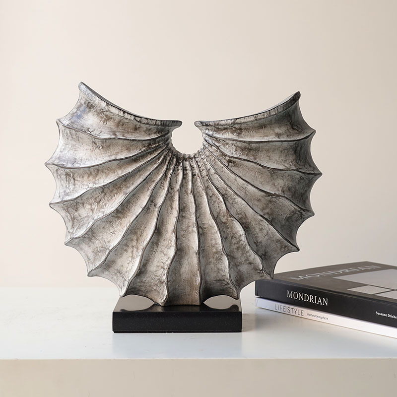 新中式入户玄关装饰摆件电视柜酒柜工艺品树脂办公室酒店软装饰品