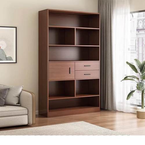 文件柜办公室书柜档案资料柜木质收纳柜子分层隔板储物柜落地靠墙