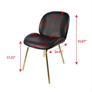 意式奢现代高级感餐椅靠背7003椅意用简约创餐厅带靠轻背家椅子