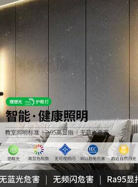 观园灯卧室床头灯极简77806室内壁灯现大条代简壁约客厅背景墙长