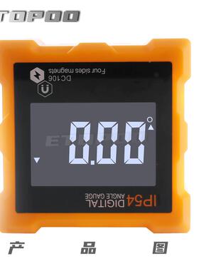 液ETPOO倾角仪4*90度I54O晶屏四面磁力P数显液晶倾HYF角盒角度仪