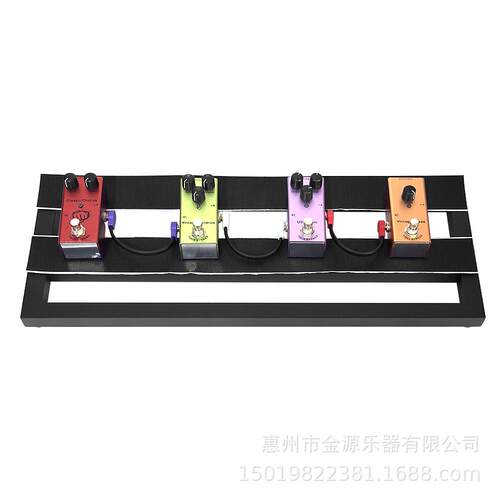 电吉他效果器器板子单块效果器架子合金便便携轨道大效果CYN铝轻