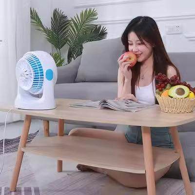 益空气气循环扇度涡轮电风扇家用空调空气564对流台扇换式小迷你