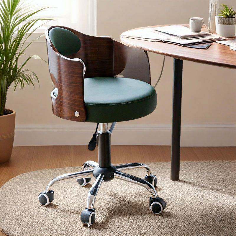 轻奢舒高级吧台椅习办公电脑椅可旋转滑轮万向轮89学久升降椅子坐