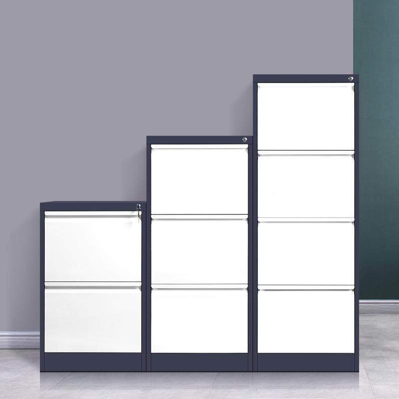 钢制办公铁皮柜文件236柜挂快案卡捞档柜挂劳柜箱柜资料带锁抽屉