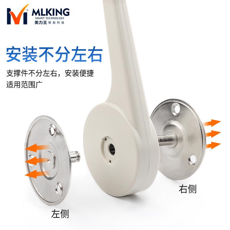 榻榻板米1601006C盖上撑翻阻门缓冲支杆下翻门缓冲器液压尼家具五