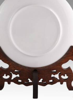 新木底座实木陶瓷7款底座陶架瓷纪念实盘木支架