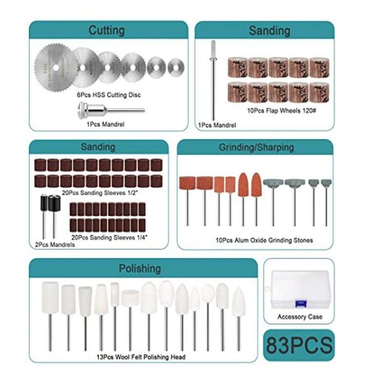 83PC电磨件机套盒装装配电磨吊磨配件83PC电磨组合打磨抛光切割厂,标准件/零部件/工业耗材,磨头,淘宝优惠券,粉丝福利购,淘宝优惠卷