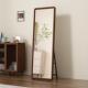 中古风桐玄木实木地镜用落客厅高家颜值关挂93523墙穿衣镜子全身
