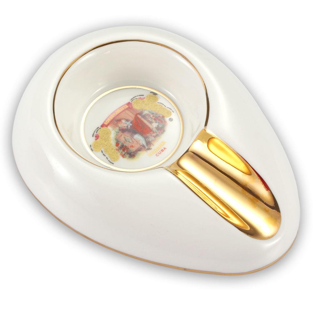 陶性瓷雪烟酒灰缸创意个茄店酒吧家用雪茄缸便携单烟槽雪482茄烟