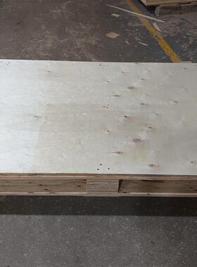 免蒸木工业托盘卡HCQ板木托板木质厚货物熏垫板木架叉车木托加盘