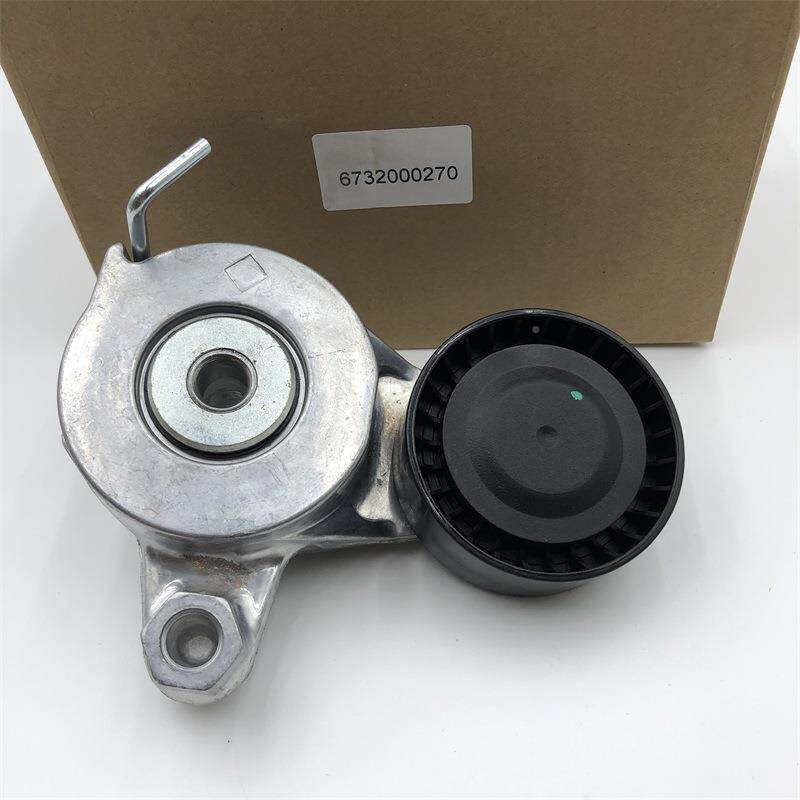 汽车配皮带0涨件紧器用67320067320002027适于蒂维拉皮带涨紧轮涨