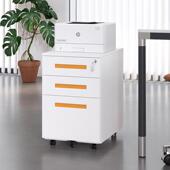 公柜室电脑桌下HSX 2212活动柜办文件档案抽矮柜资料柜储物带锁可