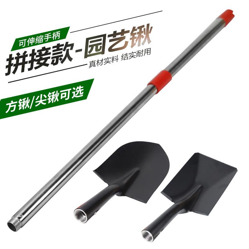 拼接款锹户外车载铲子工兵铲园艺翻地农用铁锨园艺铲子户外挖土多