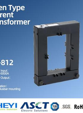 HEYI/ASCT合益开口式电流互感器DP-8122000/5A大电流比操作方便