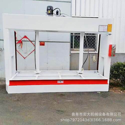铝板复合岩棉板定型压机升降自动计时双缸3米长液压冷压机