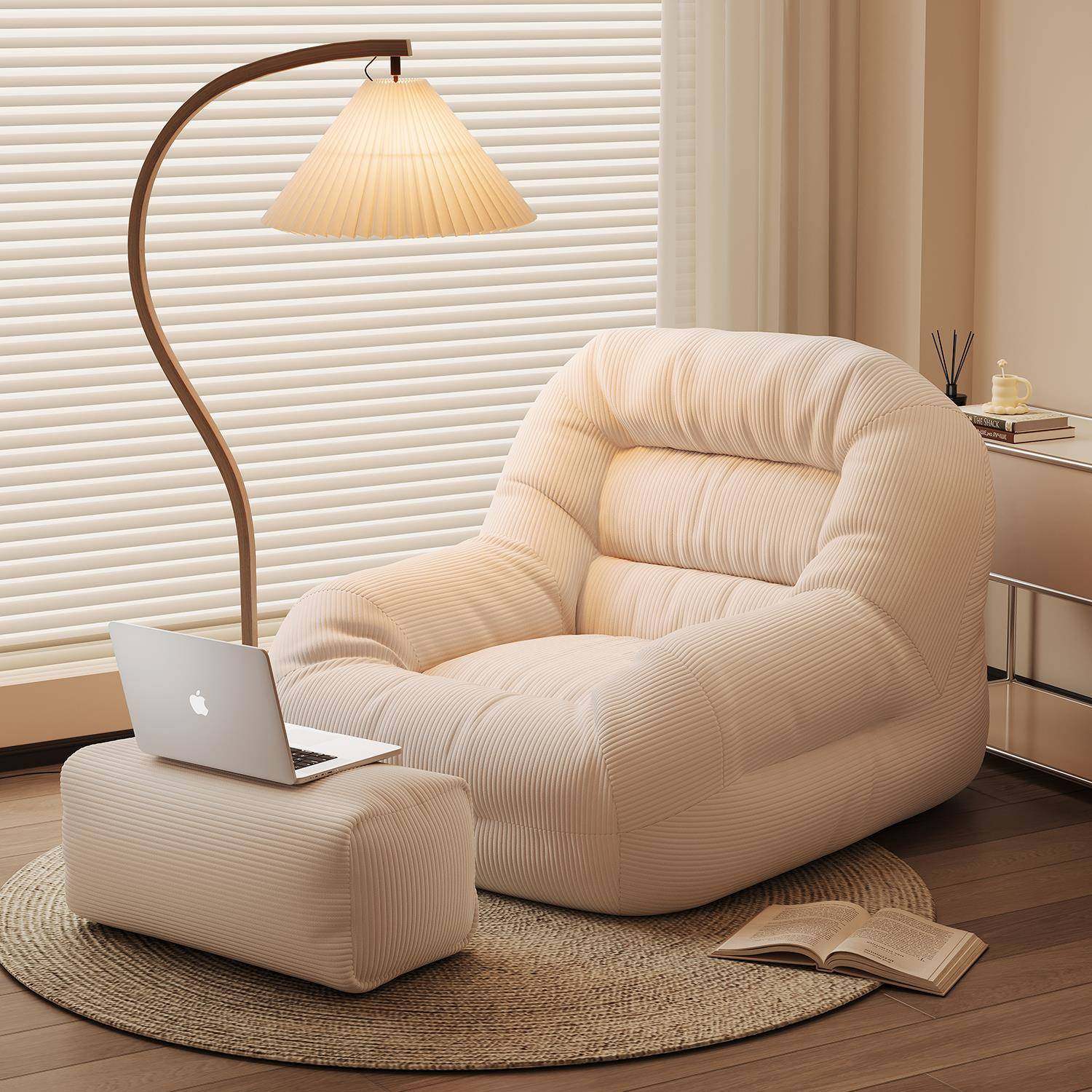 懒人沙发可躺可睡阳台卧室客厅单人休闲阅读躺椅榻榻米人窝窝沙发,农用物资,其他肥料,淘宝优惠券,粉丝福利购,淘宝优惠卷