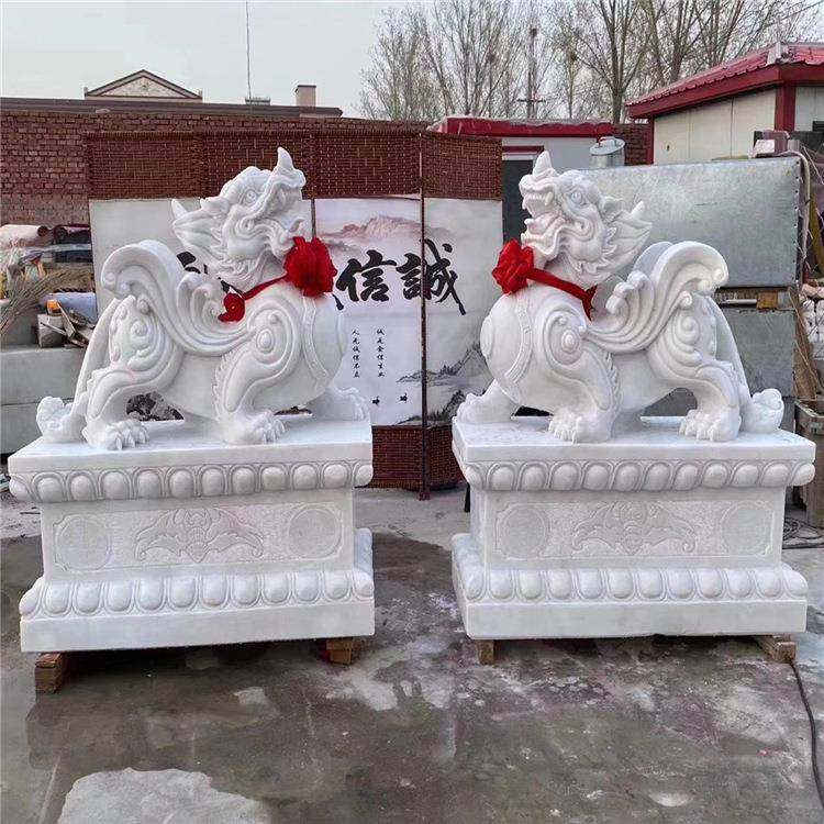 石雕貔貅一对晚霞红庭院门口石头貔貅麒麟青石摆件,农用物资,其他肥料,淘宝优惠券,粉丝福利购,淘宝优惠卷