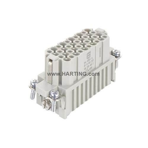 HARTING哈丁重载连接器Han40DDF-c40芯10A09160403101