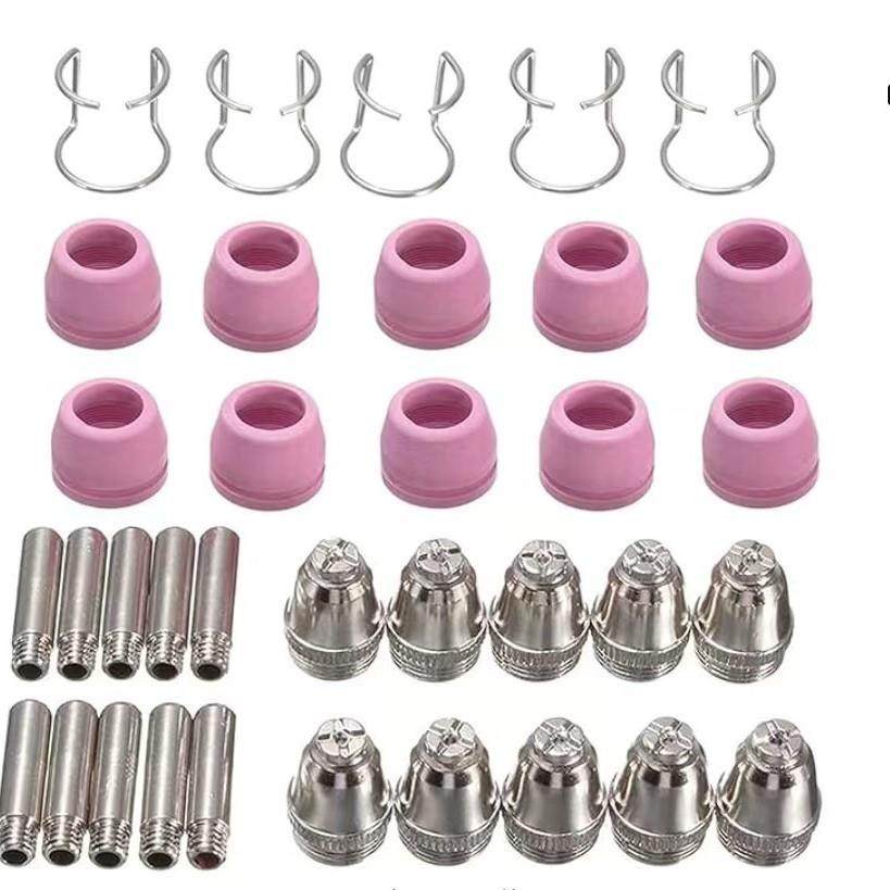 套装AG60/SG55等离子切割机配件CUT60电极割咀瓷咀35件套