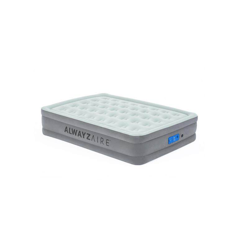 Bestway67706百适乐双人双层布面床欧规简易智能泵家用充气床