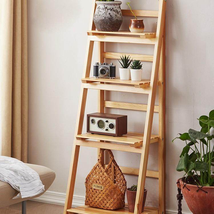 多层置物架折叠落地收纳架梯形隔板花盆实木书架大容量厨房储物架,纺织面料/辅料/配套,纺织机械配件,淘宝优惠券,粉丝福利购,淘宝优惠卷