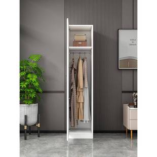 单门欧式小衣柜边柜立柜窄身柜现代简约阳台组合储物柜夹缝柜新品