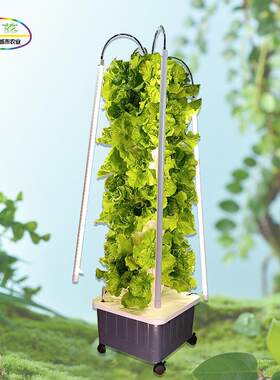 花架子室内家用阳台装饰客厅简约花盆多层垂直薄荷绿萝蔬菜种植机