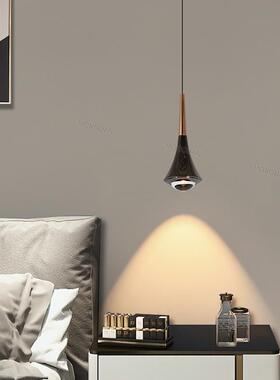 水滴小吊16379灯入门玄灯关氛围小山丘吊卧室床头可升降长线感户