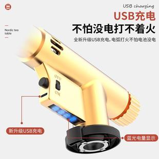 器充电烹款 气罐HAS毛神喷枪头烧家用饪烘培点碳户外 喷火烤枪卡式