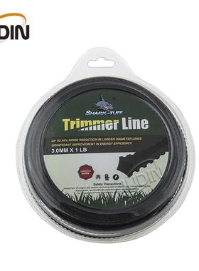 锯打草绳黑色银灰色锯齿Timm锯齿黑ner齿rlie割草线