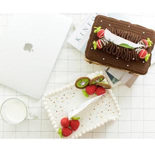 EGV苏苏姐家蛋糕造型纸材盒料包毛diy钩针巾编织棉线婴儿线团