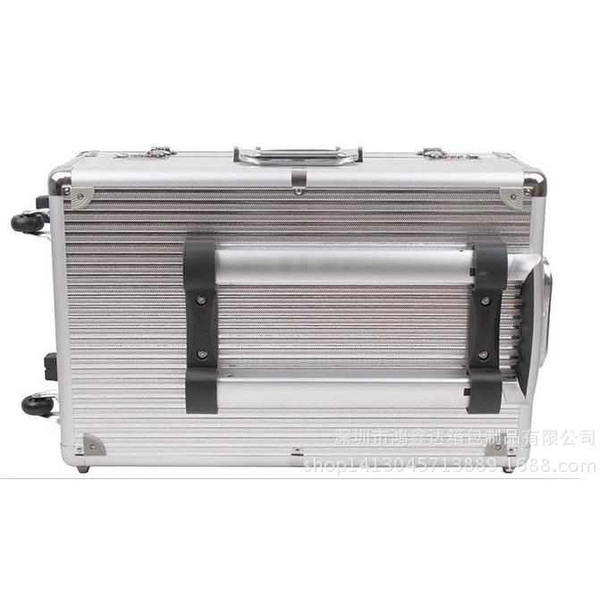 定做铝合金拉李杆箱示L002仪器设备展箱收纳行箱