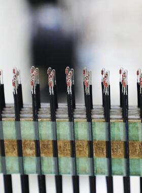 TC传感器自动化生产备厂家设自动N载排线板WIQ焊接机热敏电阻焊线