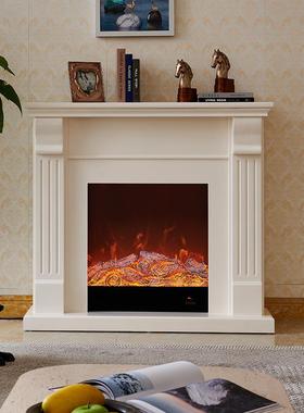 1.2米柜简法暖式壁炉装饰家用卧室客63207厅仿真火约焰取电子壁炉