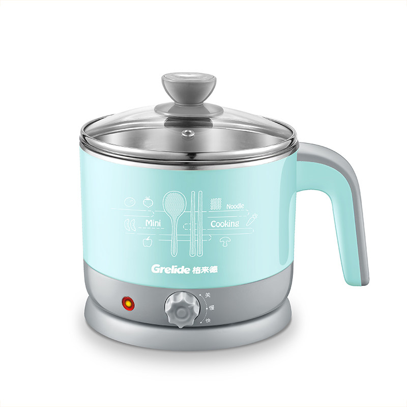 格来德学生宿舍电煮锅分体式电热迷你锅炖低小功率600w多功能火锅