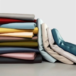 6080支天丝棉莱赛尔纤维滑软被套单人件学生宿舍床笠被罩双人定制