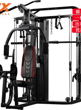 军霞JX-305综合训练器家用款龙门架深蹲健身器家用多功能力量器械