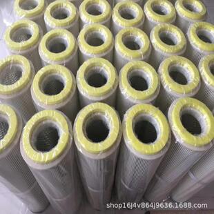 生产聚酯纤维除尘滤筒覆膜阻燃防静电粉尘过滤器折叠工业滤芯