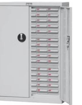 天钢TANKO乳白色75抽屉带门零件箱零件柜电子元器件柜CDH-575D-1