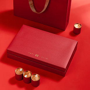 新款红茶包装盒空礼盒小罐茶礼盒装空盒岩茶绿茶茶叶盒子定制