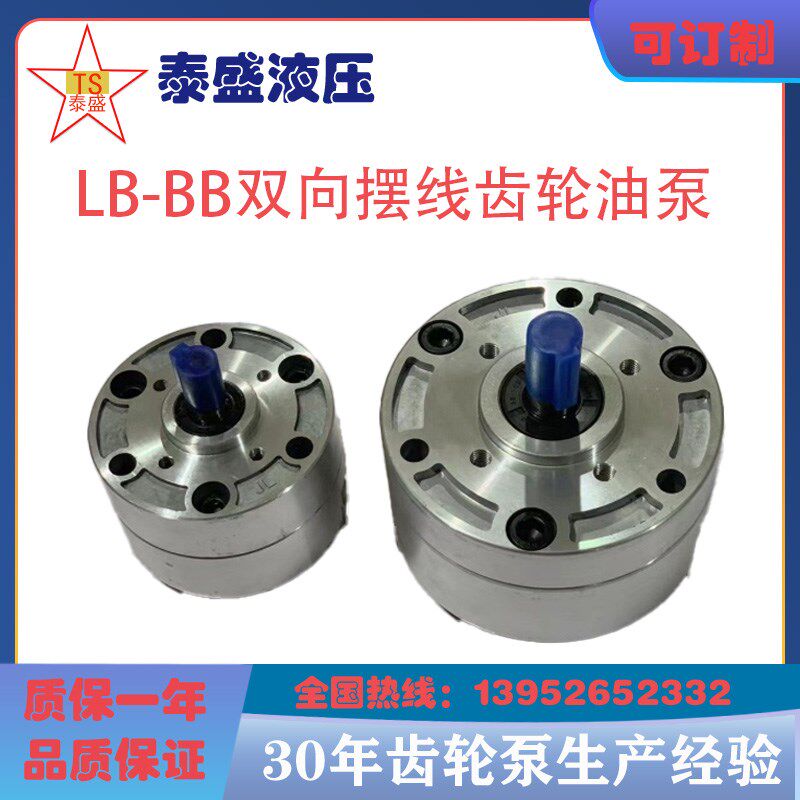 BBS-10 BBS-6双向摆线油泵电机LB-BB6/BB4颗粒机减速机750W 8024