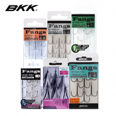 662海钓三爪钩锚钩羽毛钩 632 BKK黑金刚路亚加强三本钩6076 621