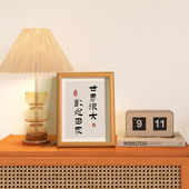 世界很大欢迎回家入户玄关创意摆件温馨家居客厅桌面暖居装 饰摆台